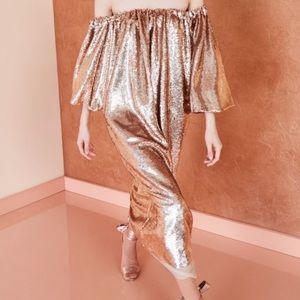 Ulla Johnson Fox Rose Gold dress